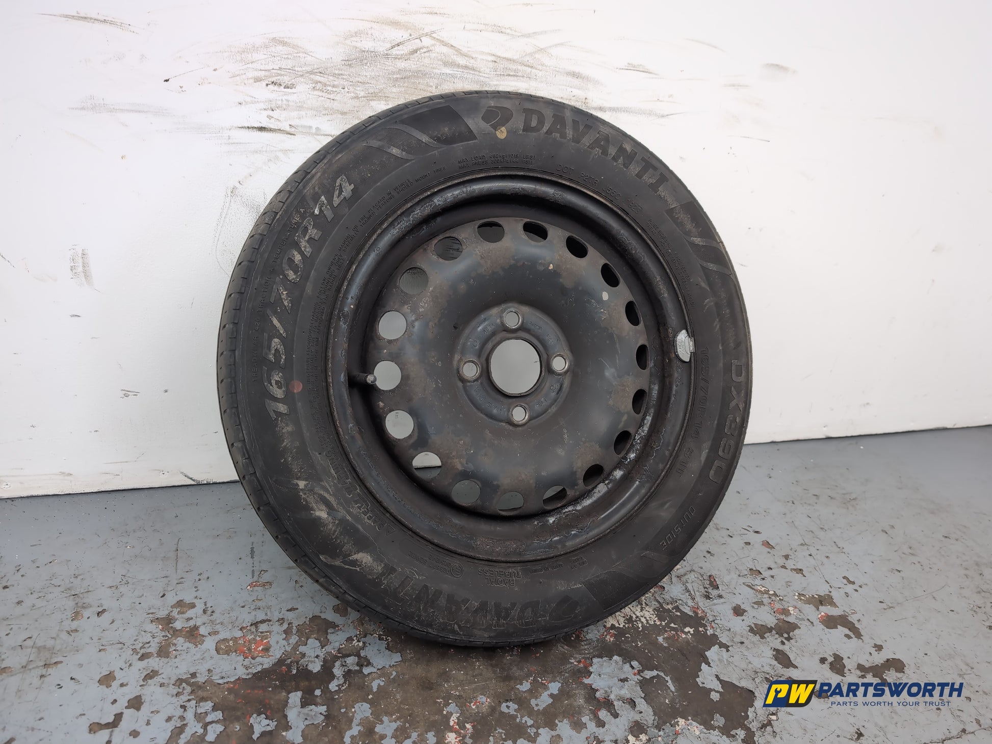 Skoda Citigo Se 12v Steel Wheel With Tyre 165/70 R14 - photo 2