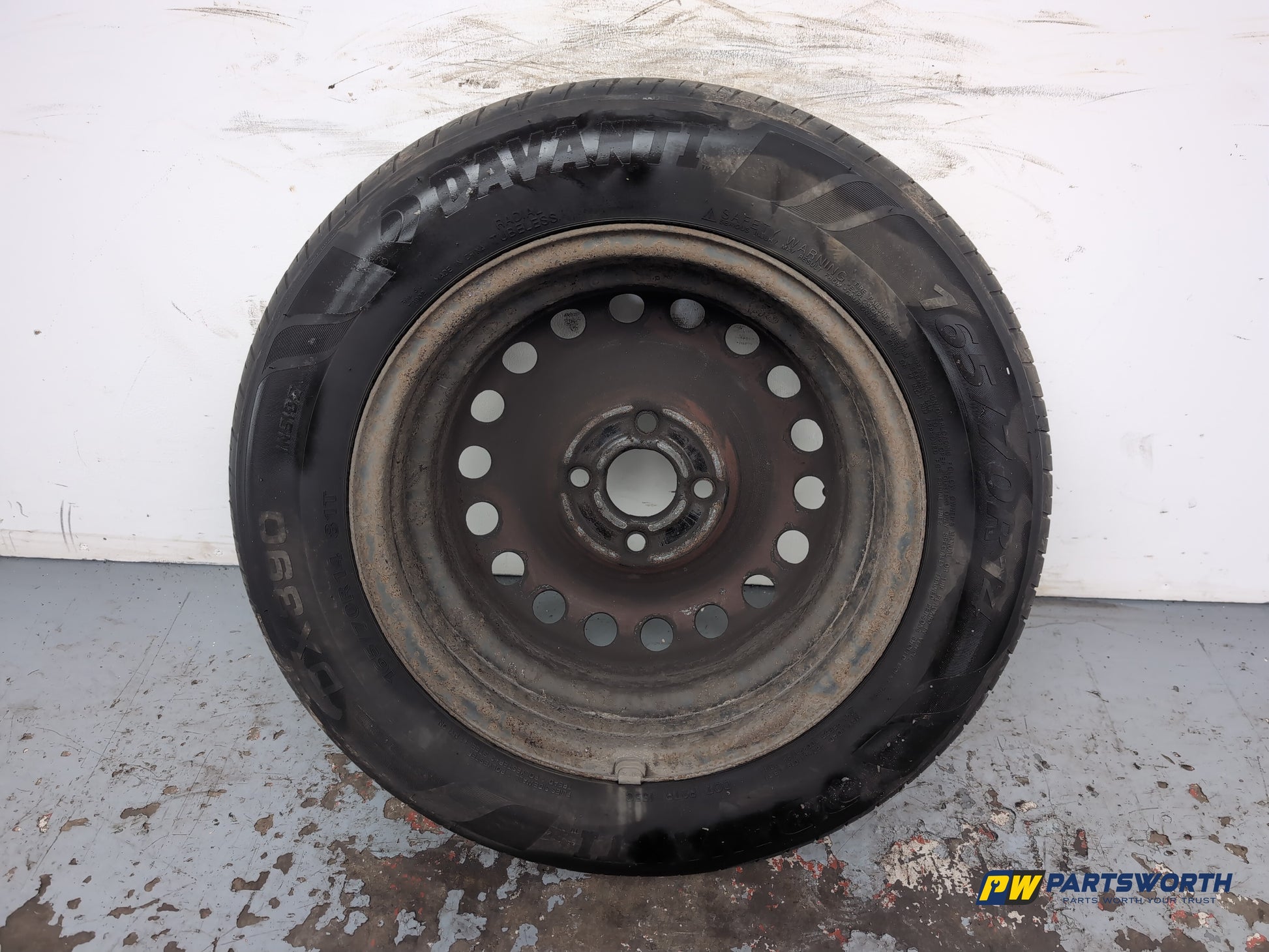 Skoda Citigo Se 12v Steel Wheel With Tyre 165/70 R14 - photo 8