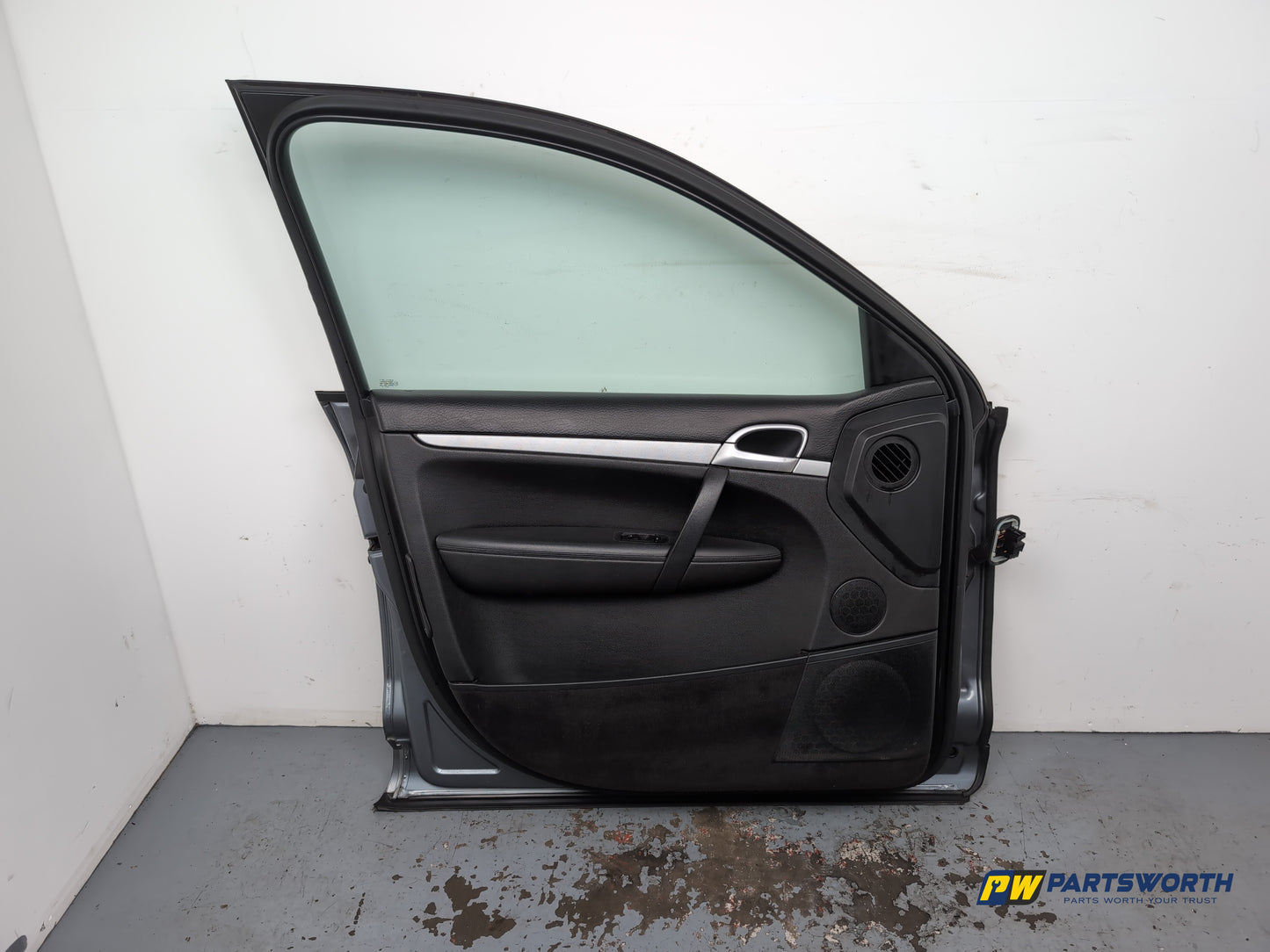 Porsche Cayenne E1 Door Front Lh Passenger Side Silver Ld7z 2003-2010 - photo 8