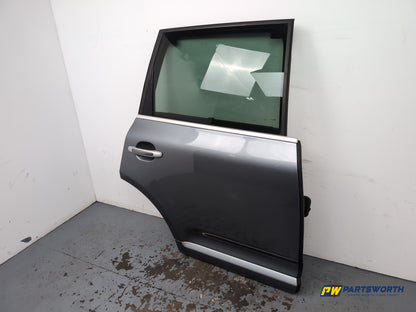 Porsche Cayenne Tiptronic S Door Rear Rh Driver Side Silver Ld7z 2003-2010 - photo 2