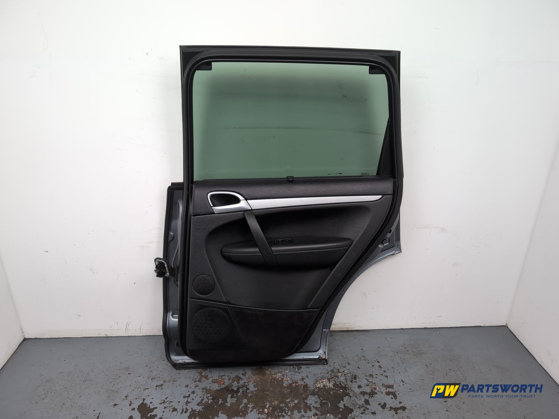 Porsche Cayenne Tiptronic S Door Rear Rh Driver Side Silver Ld7z 2003-2010 - photo 8