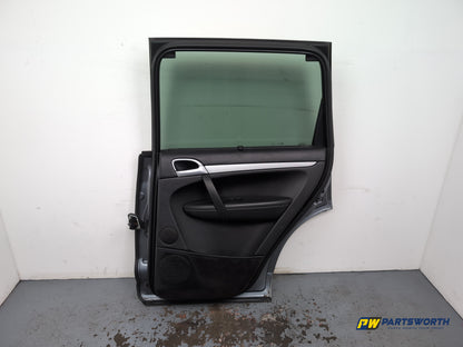 Porsche Cayenne Tiptronic S Door Rear Rh Driver Side Silver Ld7z 2003-2010 - photo 8