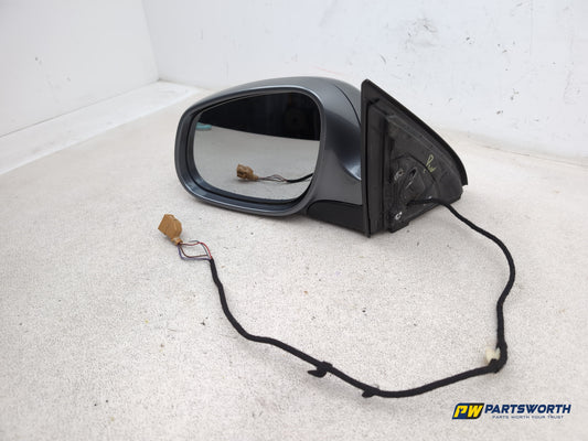 Porsche Cayenne Tiptronic S Electric Door Mirror Lh Passenger Side Silver Ld7z - photo 2