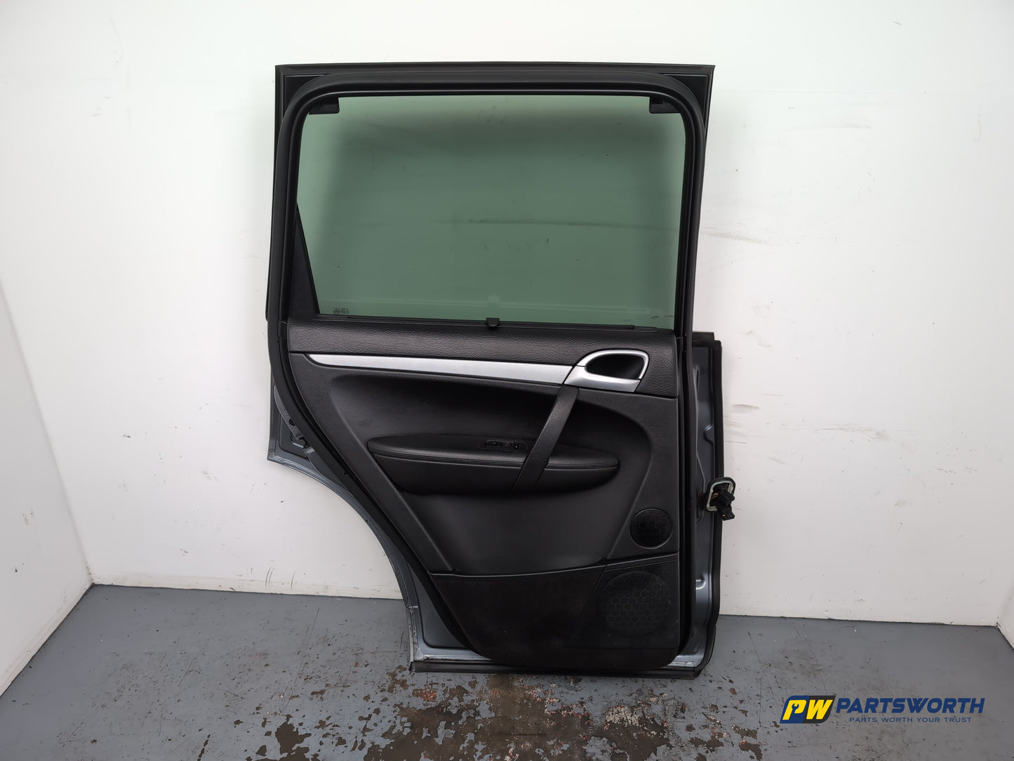 Porsche Cayenne Tiptronic S Door Rear Lh Passenger Side Silver Ld7z 2003-2010 - photo 8