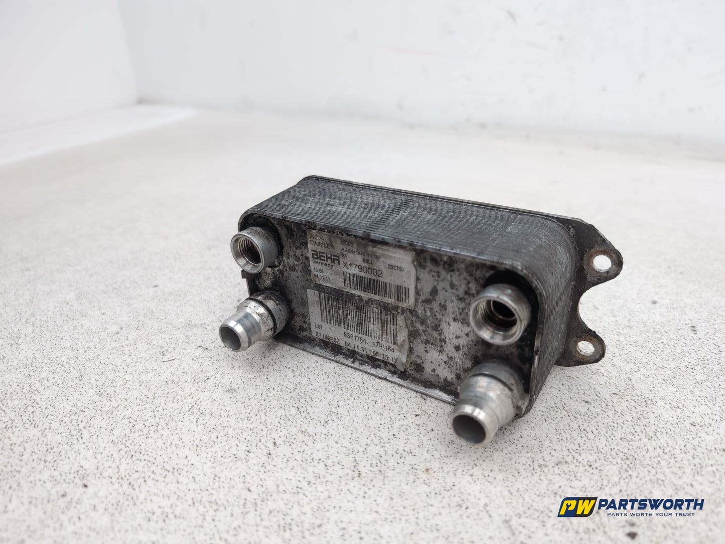 Mercedes-Benz C250 Amg Sport Ed125 Cdi Bcy A Oil Cooler A0995001100 2015-2021 - photo 2
