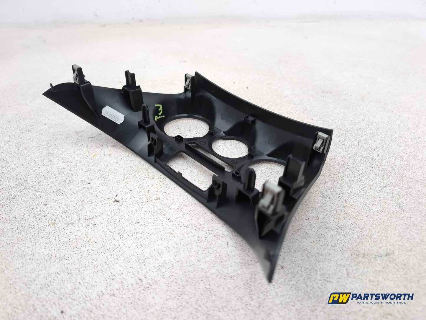 Peugeot 208 Active Heater Control Panel Surround Trim 9672846477 2012-2019 - photo 7