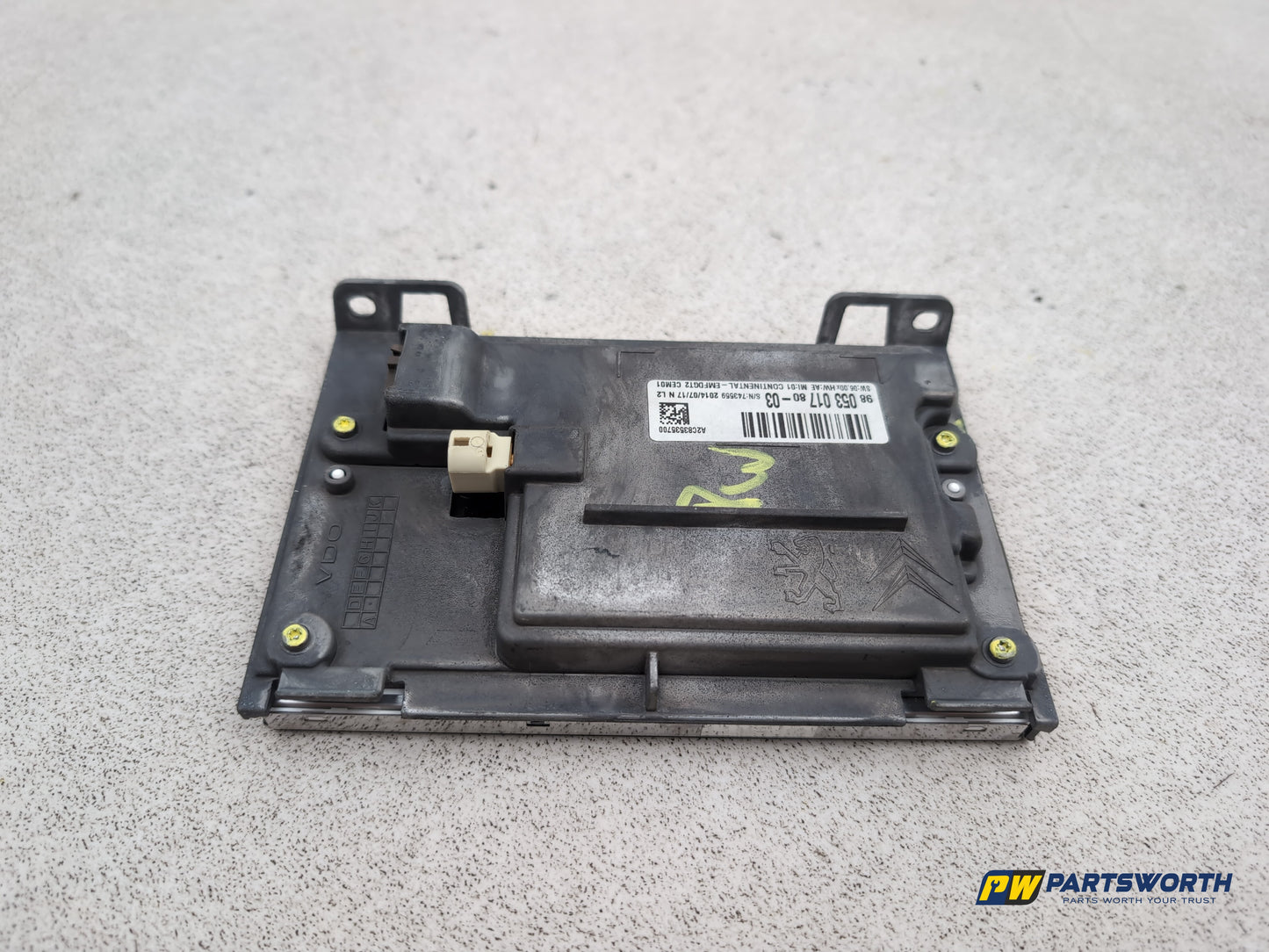 Peugeot 208 Active Stereo Radio Head Unit Cd Player And Display 9805301780 - photo 9