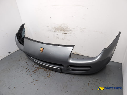 Porsche Cayenne Tiptronic S Front Bumper Silver Ld7z 2003-2010 - photo 2