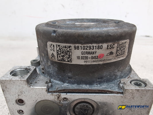 Peugeot 208 Active Abs Pump 9810293180 2012-2019 - photo 2