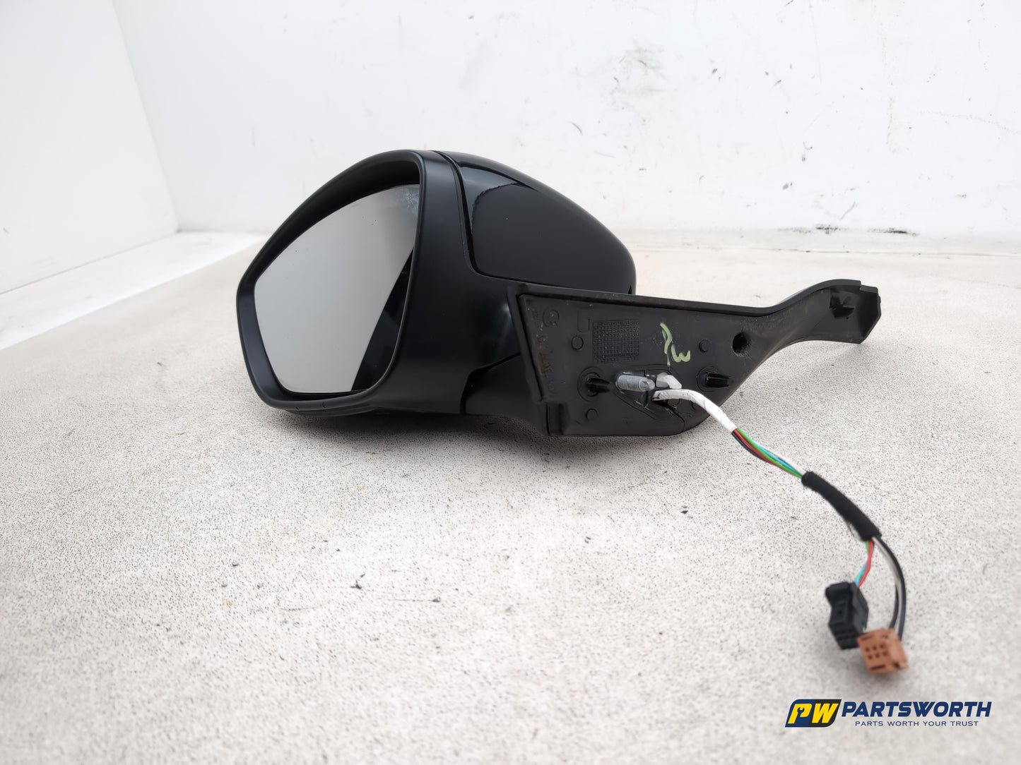 Peugeot 208 Active Door Mirror Lh Passenger Side Nera Black Ktv 2012-2019 - photo 2