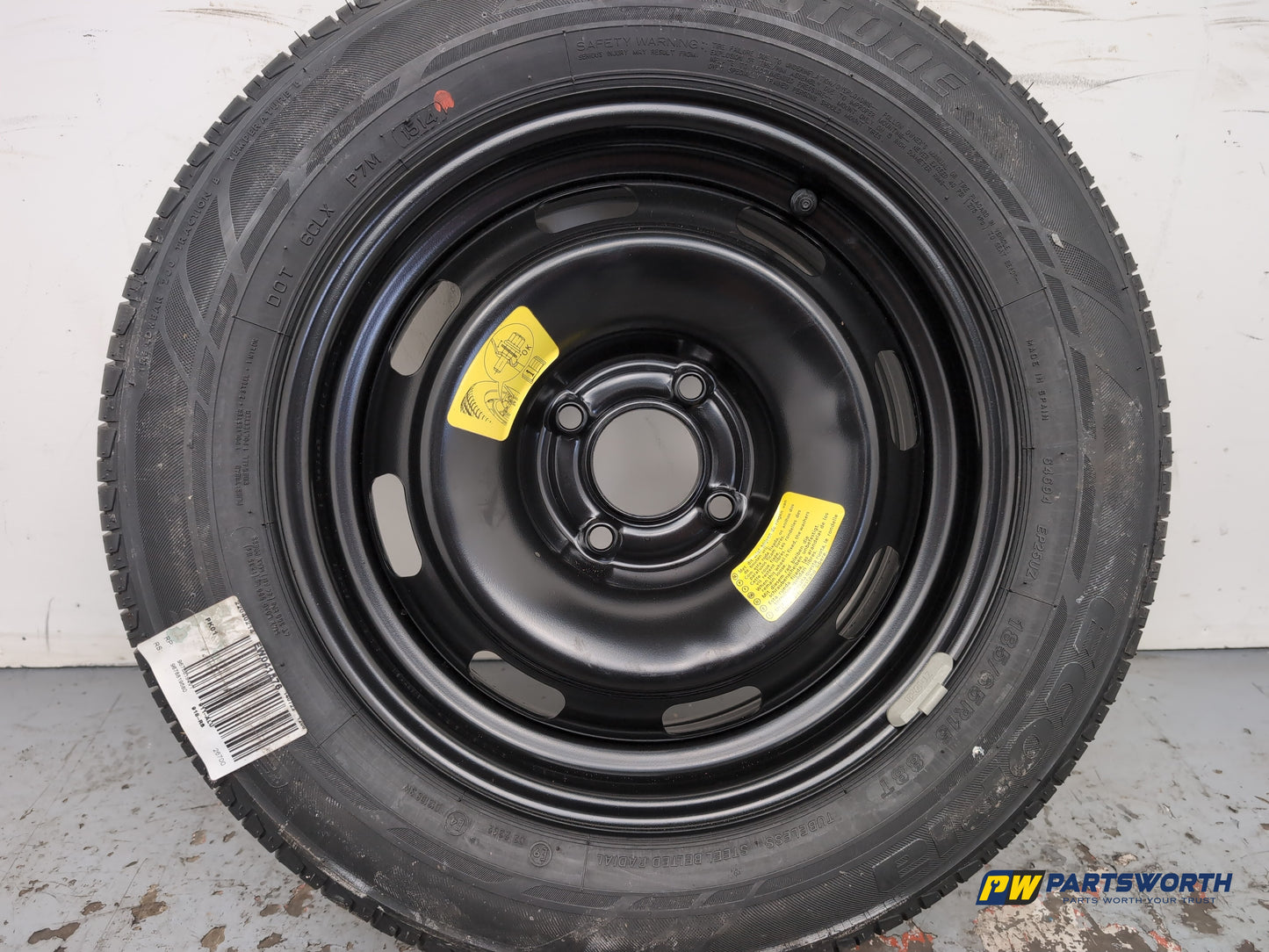 Peugeot 208 Active Space Saver Spare Wheel And Tool Kit 185/65 R15 - photo 2