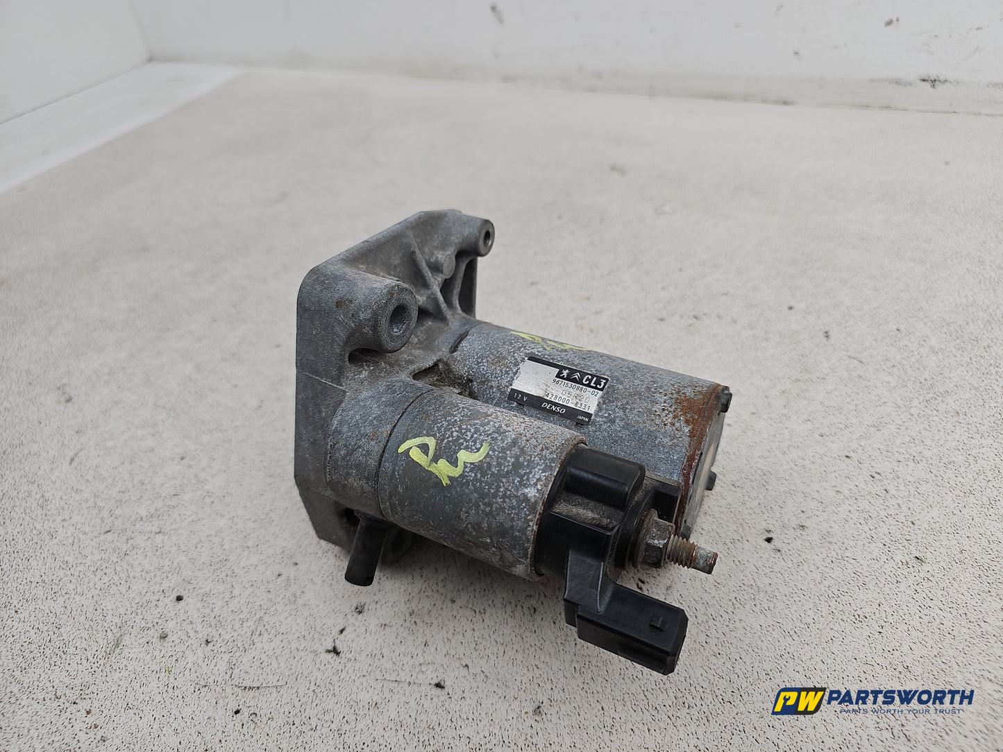 Citroen C3 Edition Puretech Starter Motor 9671530880 2009-2016 - photo 2