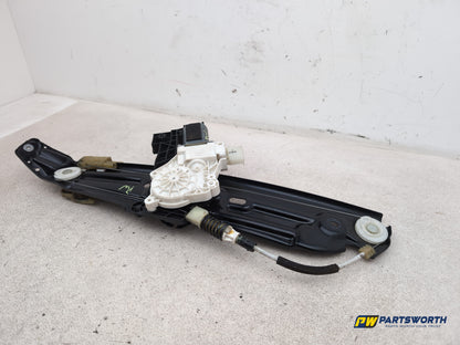 Bmw 520d Se Door Rear Window Regulator Rh Driver Side 7208018 2013-2015 - photo 2
