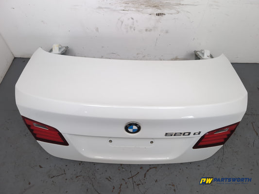 Bmw 5 Series 520d Se Boot Lid Alpine White 300 2013-2017 - photo 2