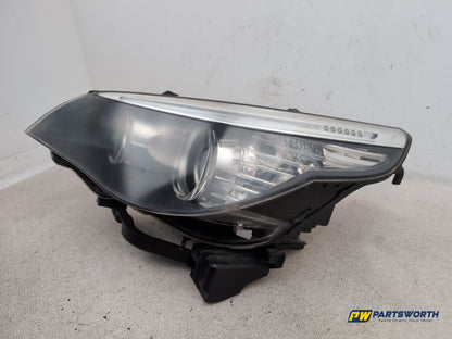 Bmw E60/E61 5 Series Lci N/S Left Headlight 2008 - 7177729 Oem Genuine - photo 2