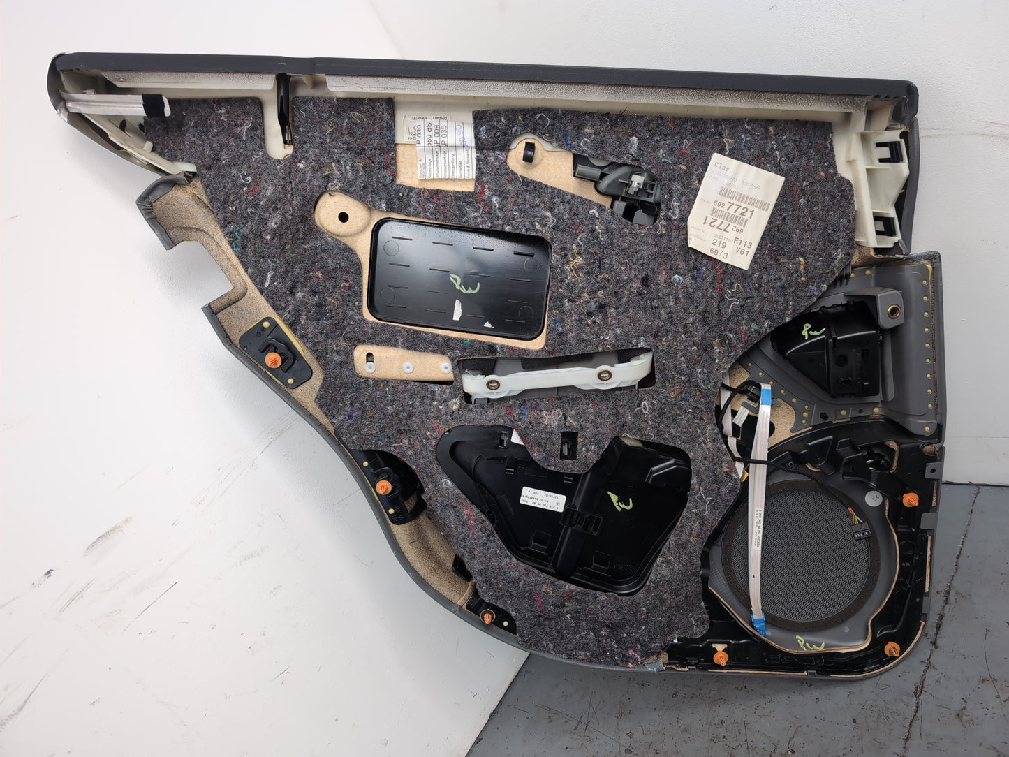 Mercedes Cls 320 Cdi Auto Rear Right Driver Side Door Card 2007-2008