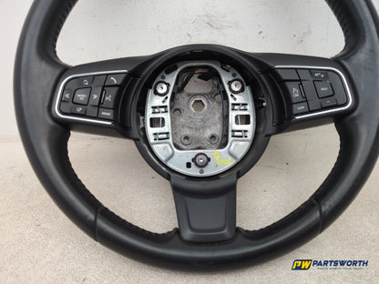 Jaguar Xf Portfolio D Multifunction Steering Wheel 308598320ad 2015-2017 - photo 2