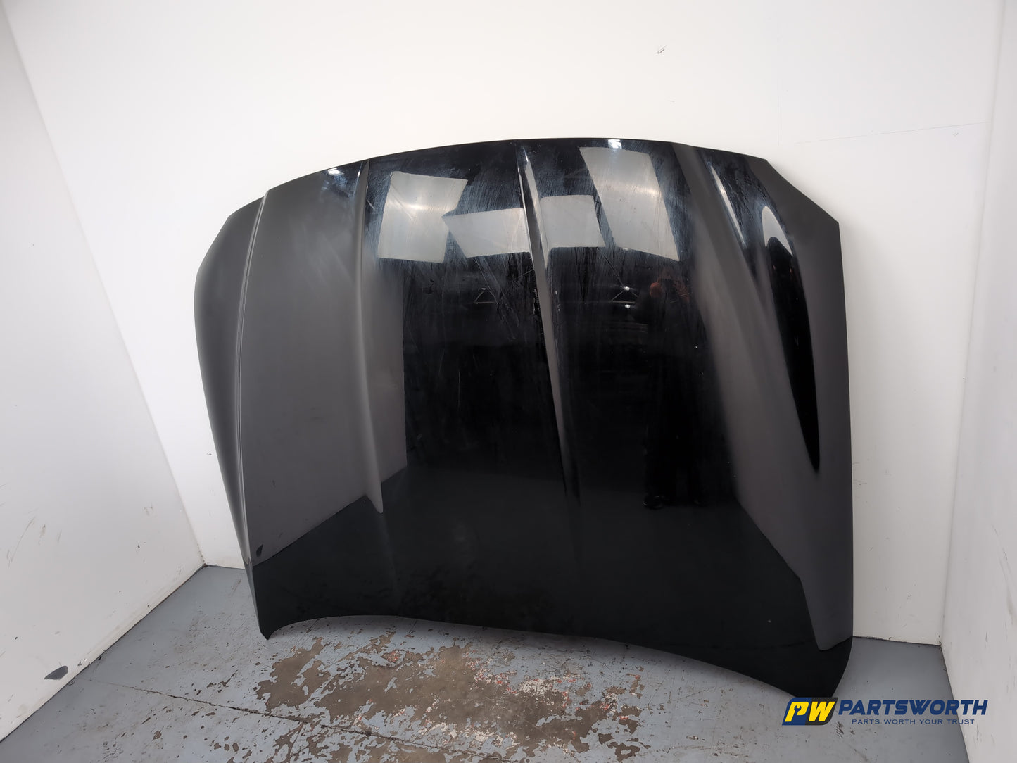 Jaguar Xf Portfolio D Bonnet Ebony Black Pec 2015-2019 - photo 2
