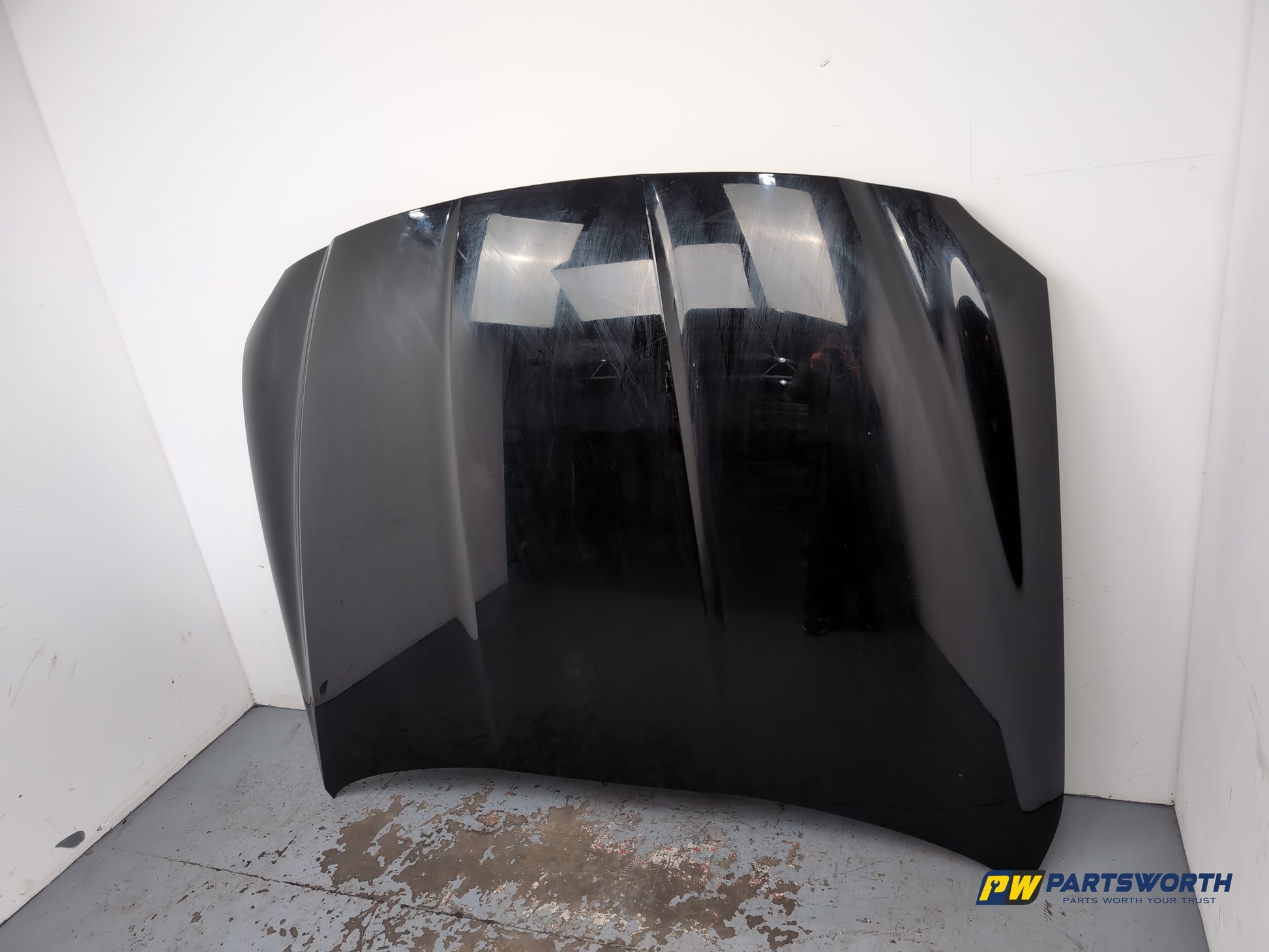 Jaguar Xf Portfolio D Bonnet Ebony Black Pec 2015-2019 - photo 2