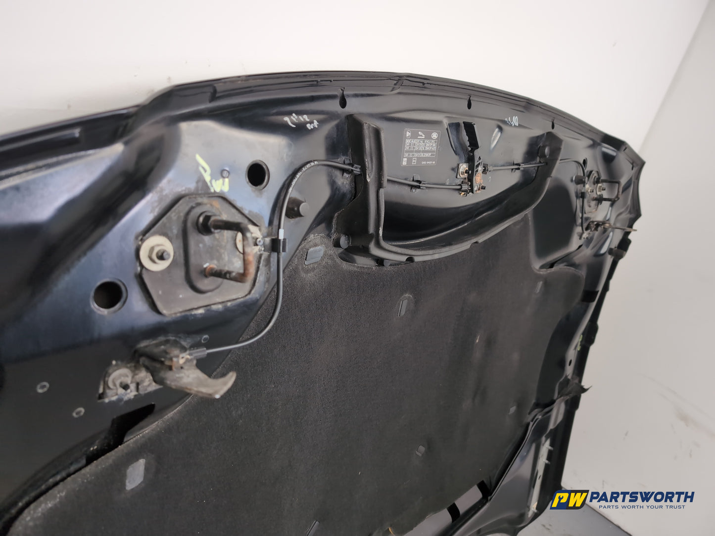 Jaguar Xf Portfolio D Bonnet Ebony Black Pec 2015-2019 - photo 6
