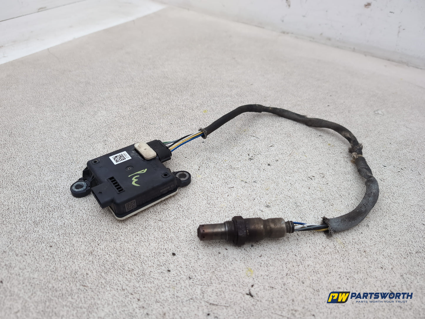 Jaguar Xf Portfolio D Exhaust Labda Sensor & Control Module Ecu 1277022687 - photo 2