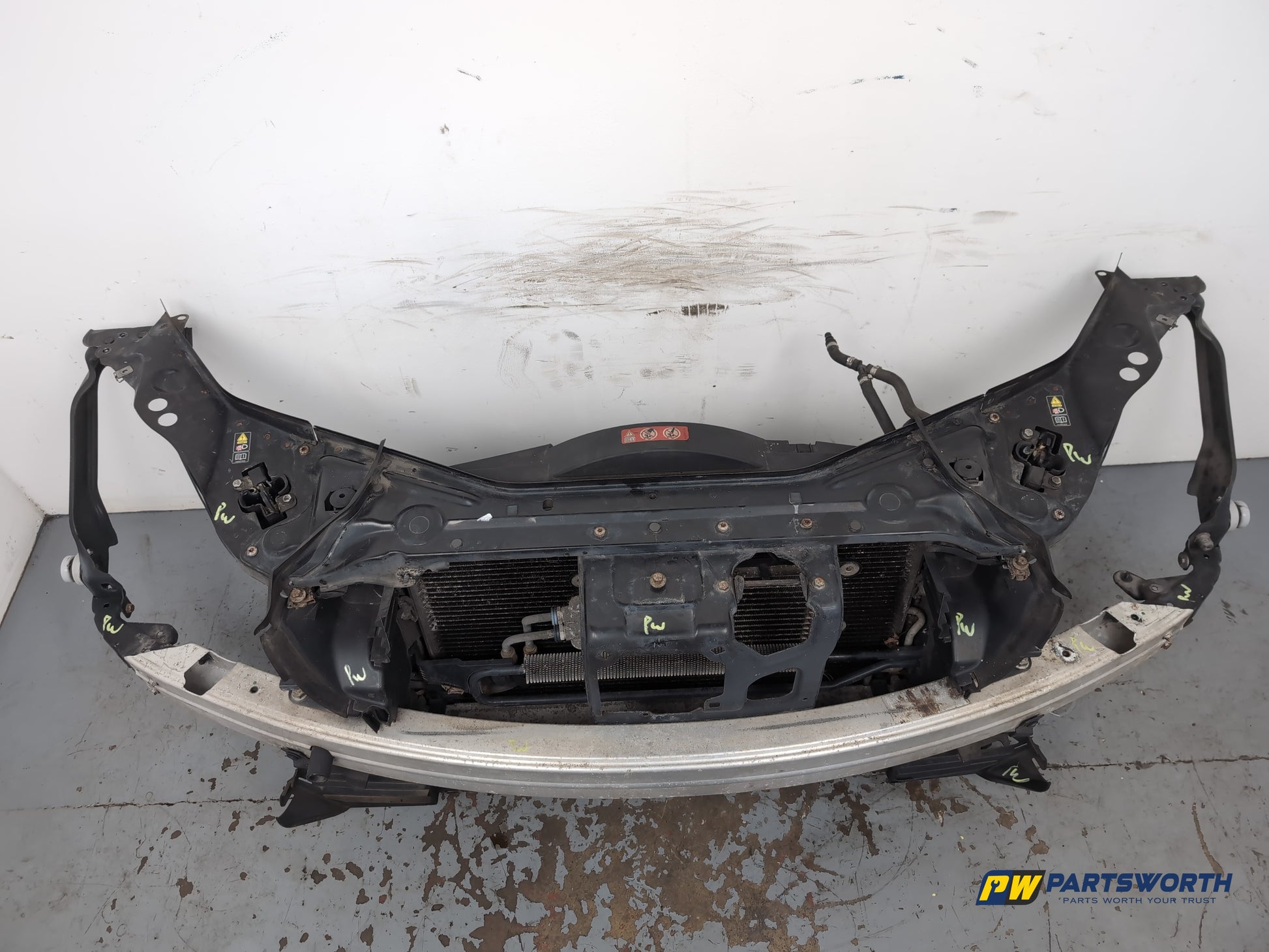 Mercedes Cls 320 Cdi Auto Radiator Slam Panel Crash Bar Pack 2004-2008 - photo 9