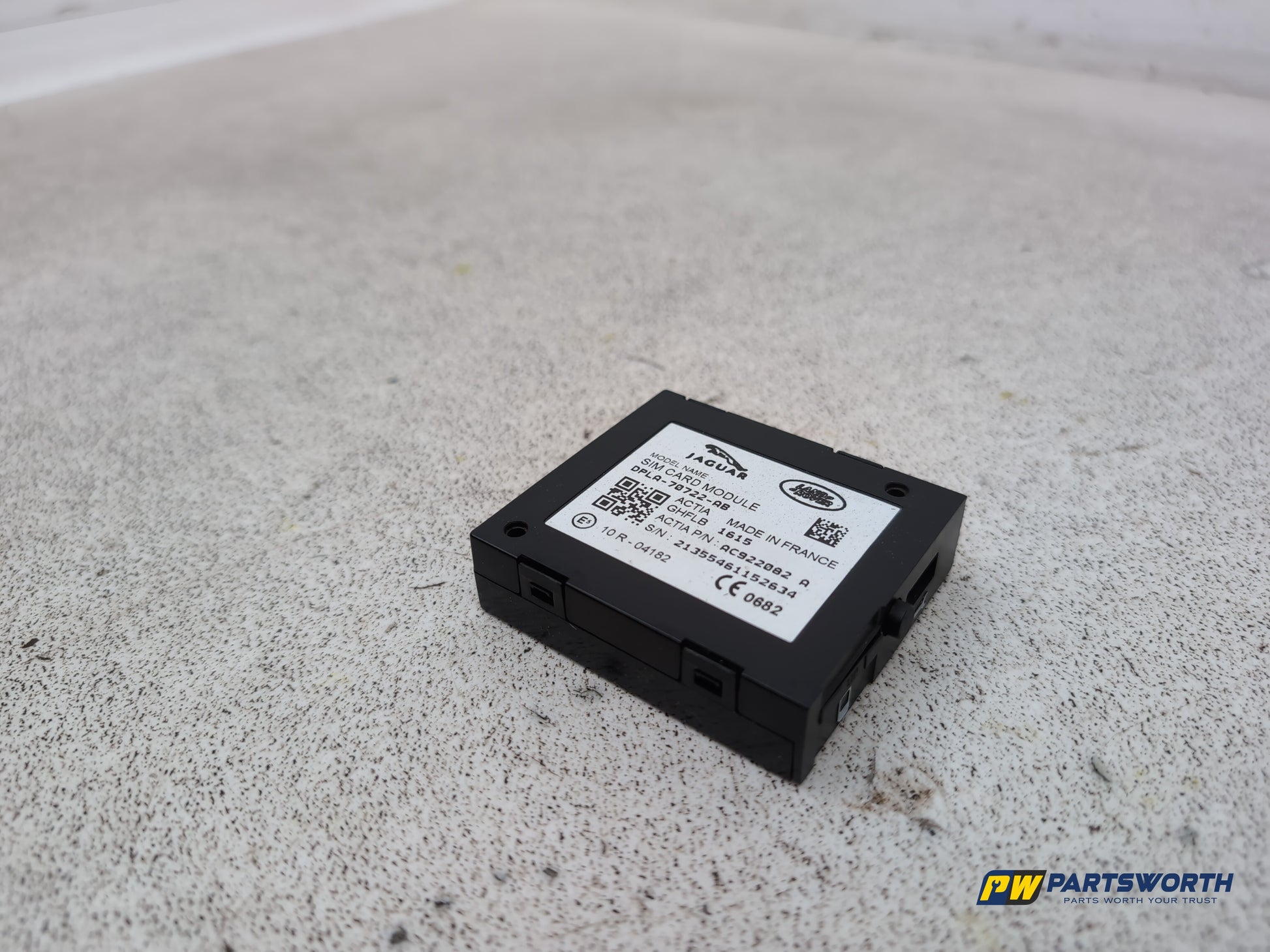 Jaguar Xf Portfolio Sim Card Module Ecu Dpla70722ab 2015-2017 - photo 2
