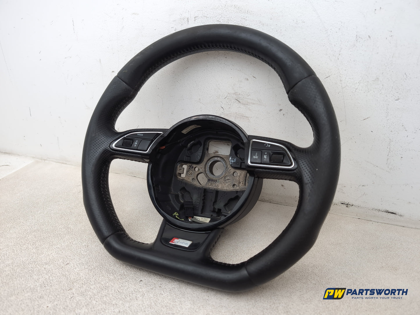 Audi A4 S Line Black Edit Tdi Quat Multifunction Steering Wheel 8k0419091cn - photo 2