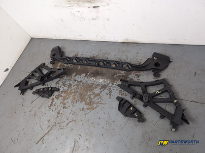 Jaguar Xf Portfolio D Rear Bumper Bracket Set 2015-2019 - photo 2