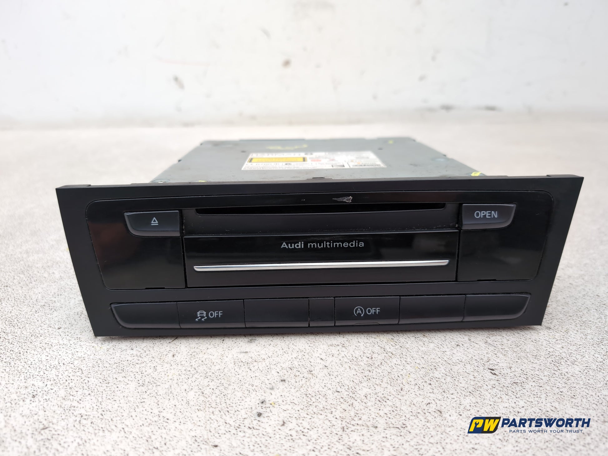 Audi A4 S Line Black Edit Tdi Quat Harman Becker Navigation Cd Head Unit Player - photo 2