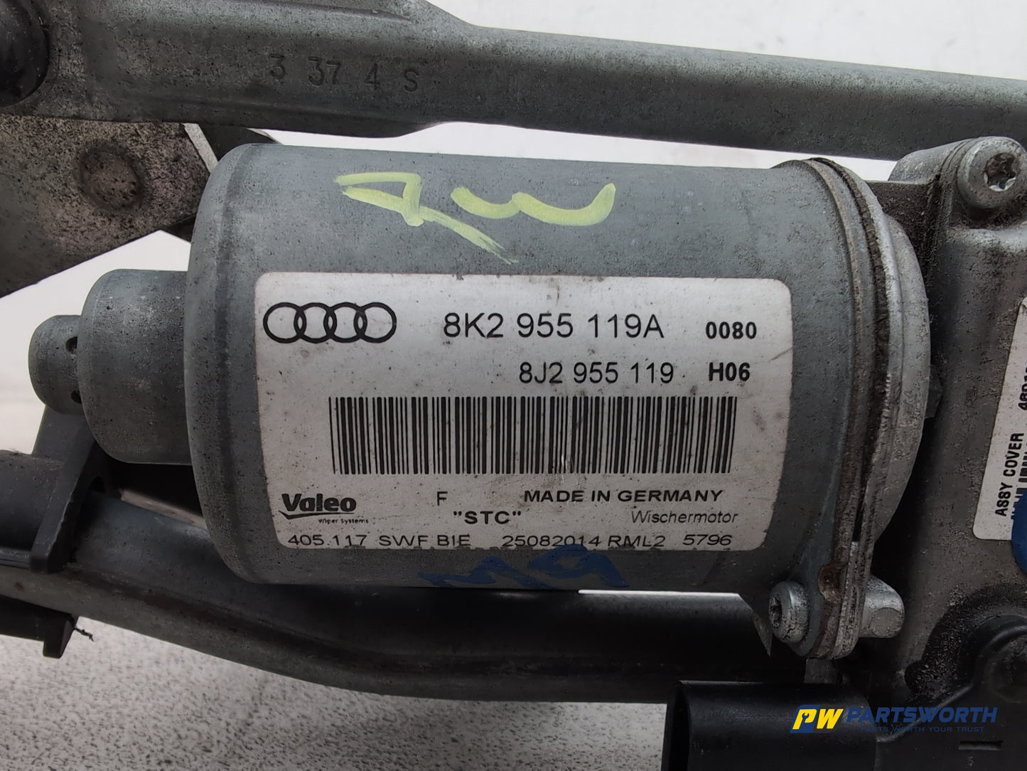 Front Wiper Motor & Mechanism / Linkage 2