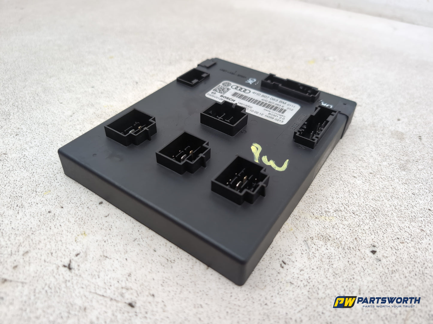 Audi A6 Se Tdi Quattro Auto Bcm Body Control Module 4h0907063 2011-2012 - photo 2