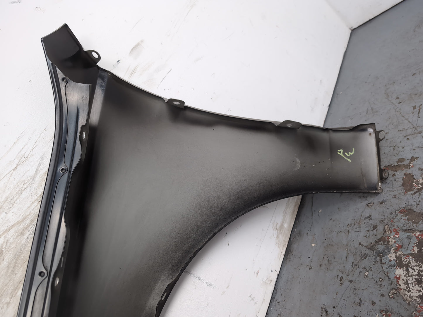 Audi A6 Se Tdi Quattro Auto Wing Front Rh Driver Side Briliant Black Ly9b - photo 8