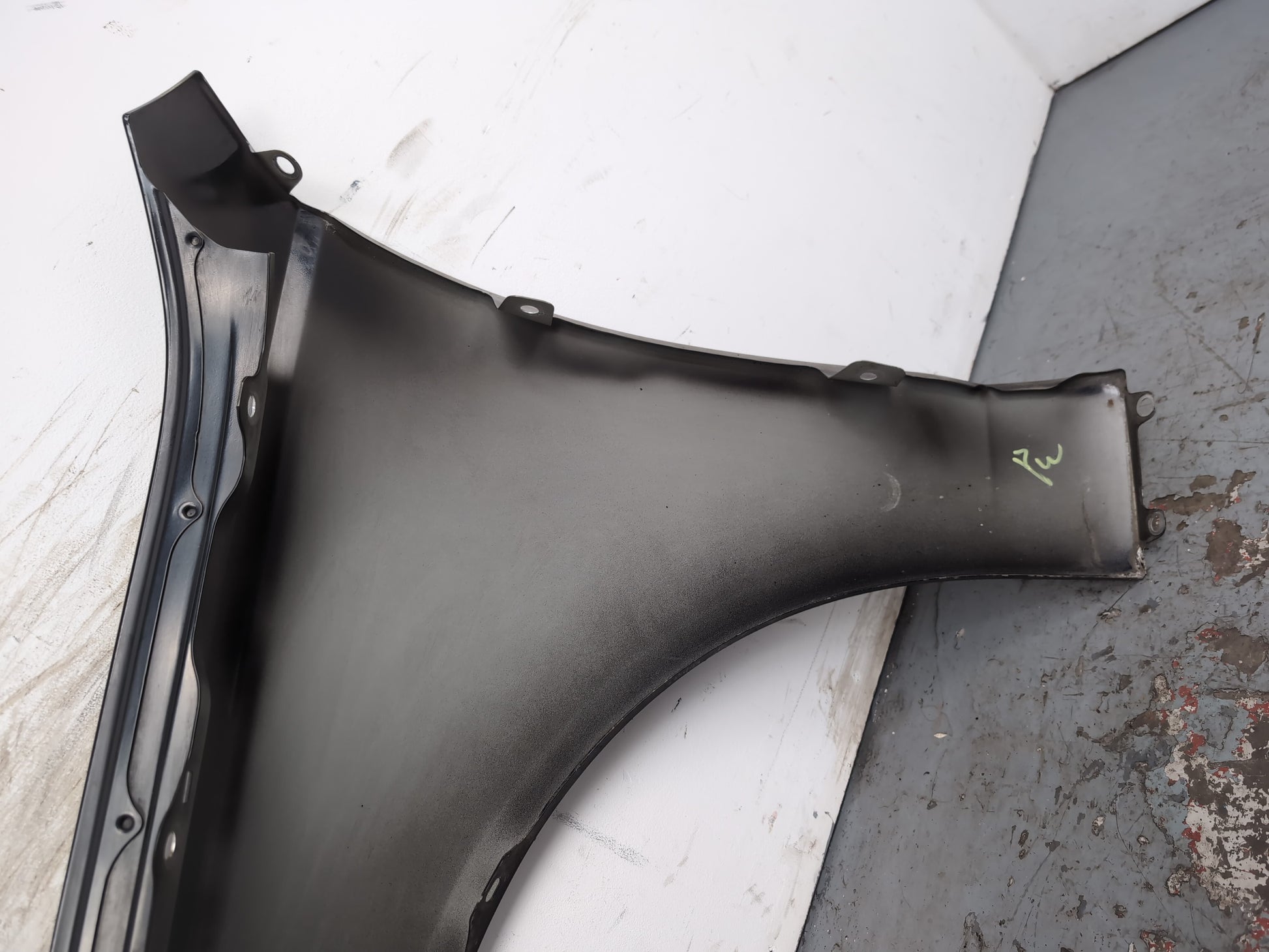 Audi A6 Se Tdi Quattro Auto Wing Front Rh Driver Side Briliant Black Ly9b - photo 8