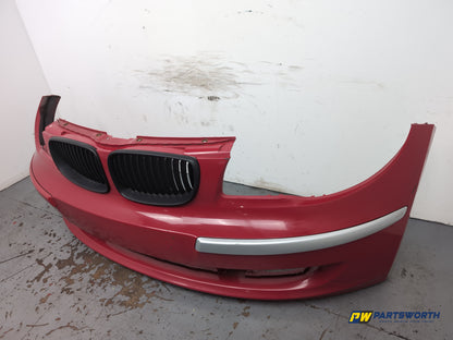 Bmw 118d Se Auto Fron Bumper Red 2007-2009 - photo 4