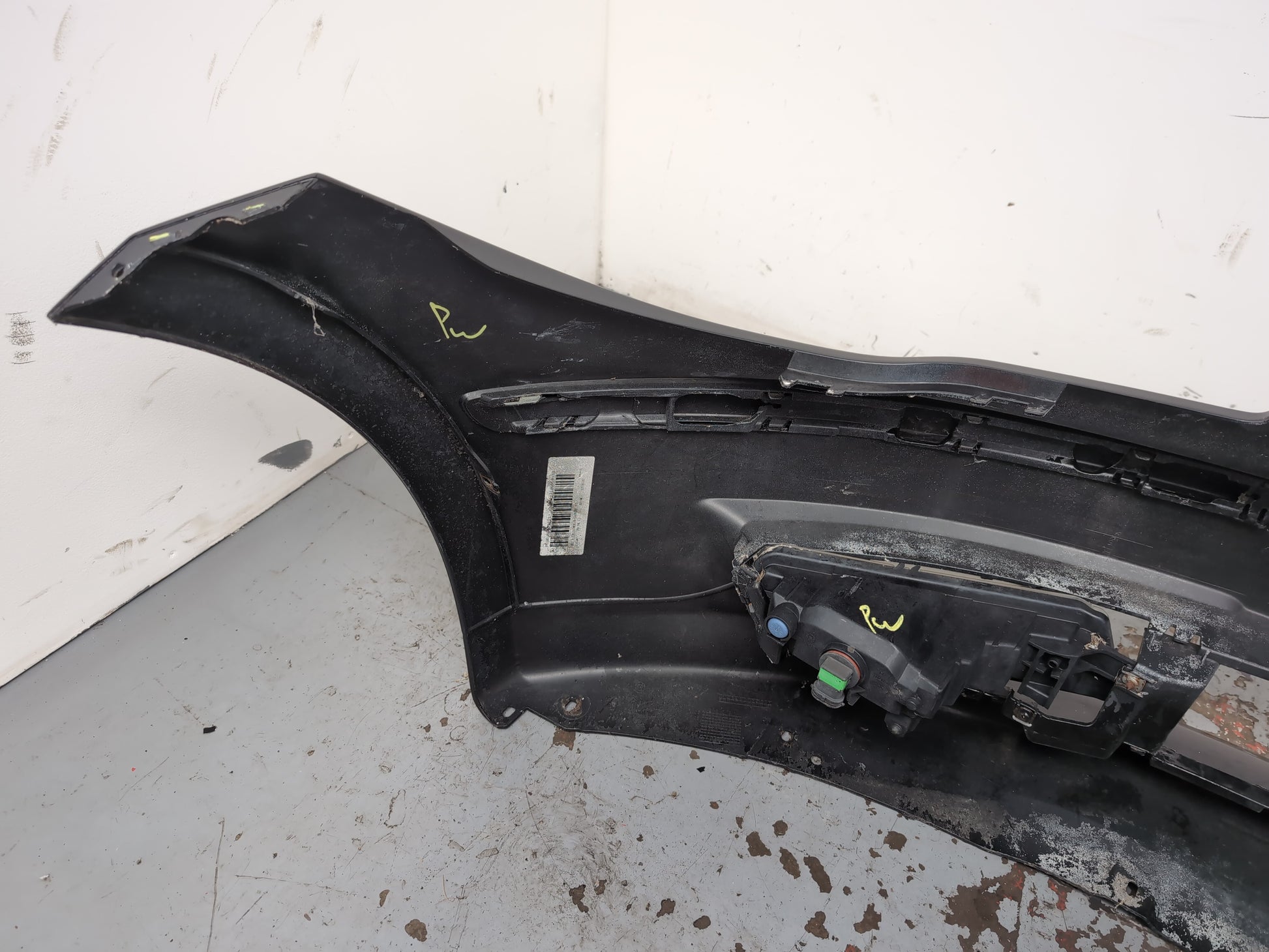 Bmw 118d Se Auto Front Bumper Black 475/9 2007-2009 - photo 5