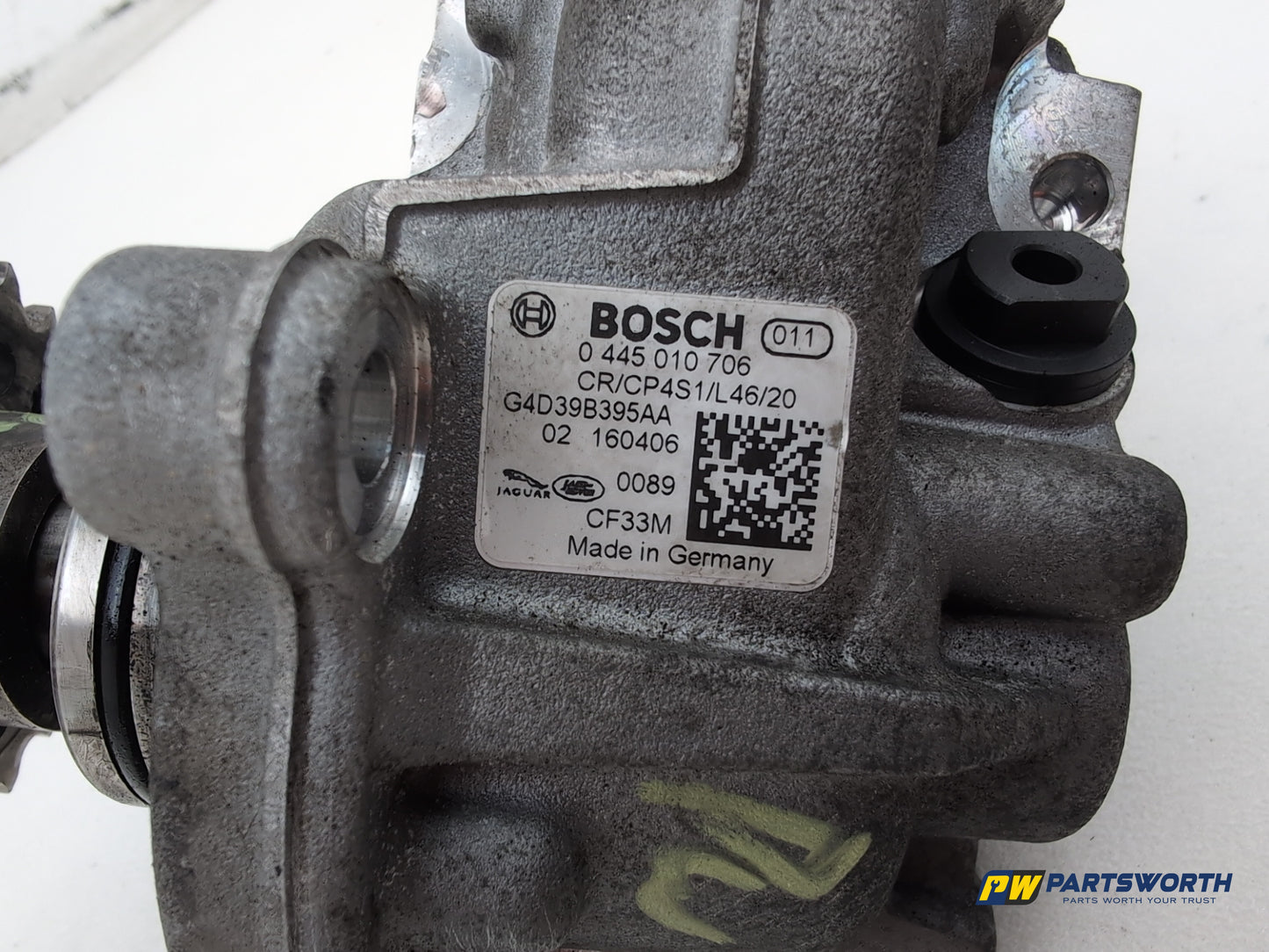 Jaguar Xf Portfolio D High Pressure Fuel Pump G4d39b395aa 2015-2019 - photo 2