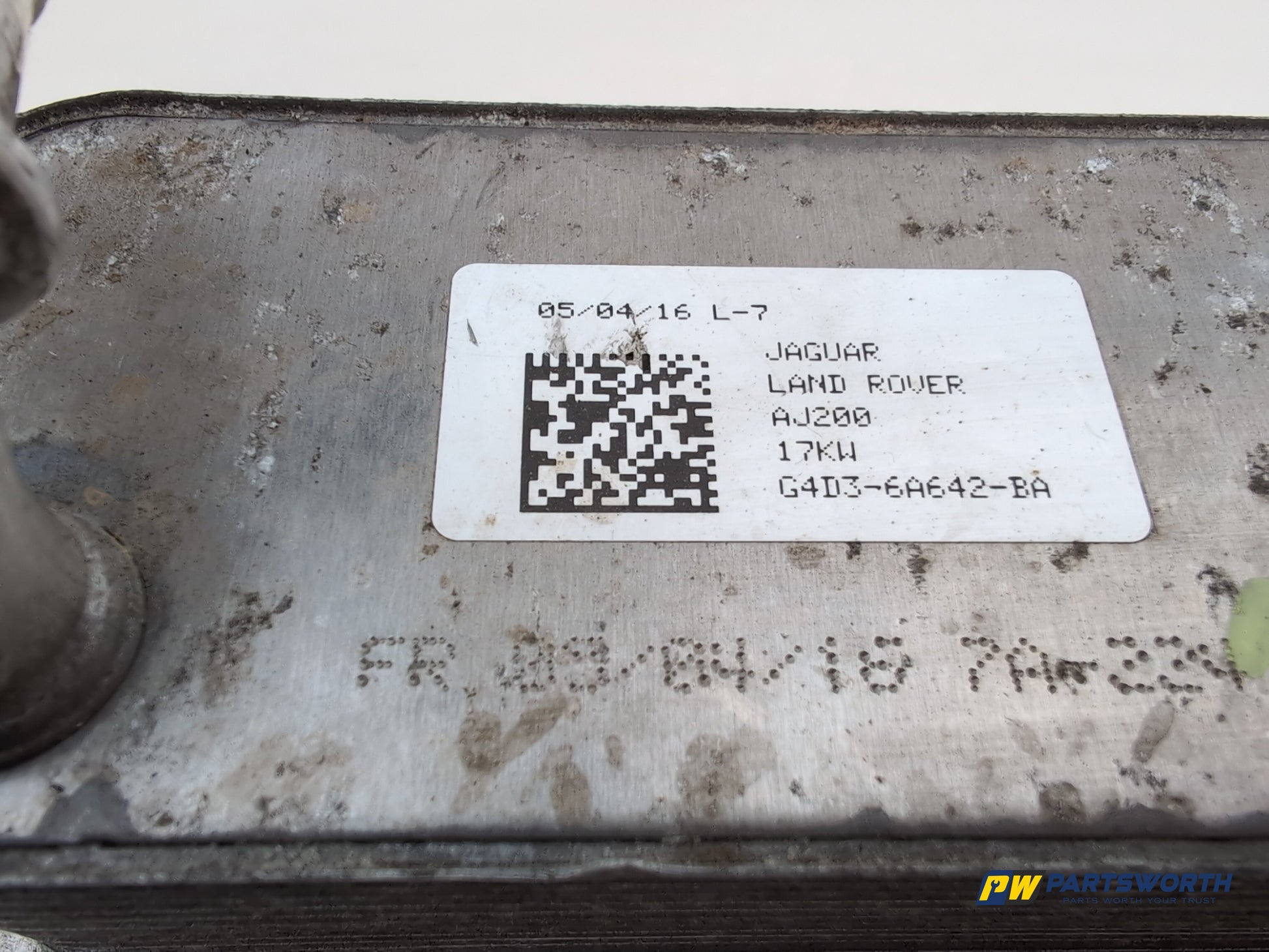 Jaguar Xf Portfolio D Oil Cooler Diesel G4d36a642ba 2015-2019 - photo 2