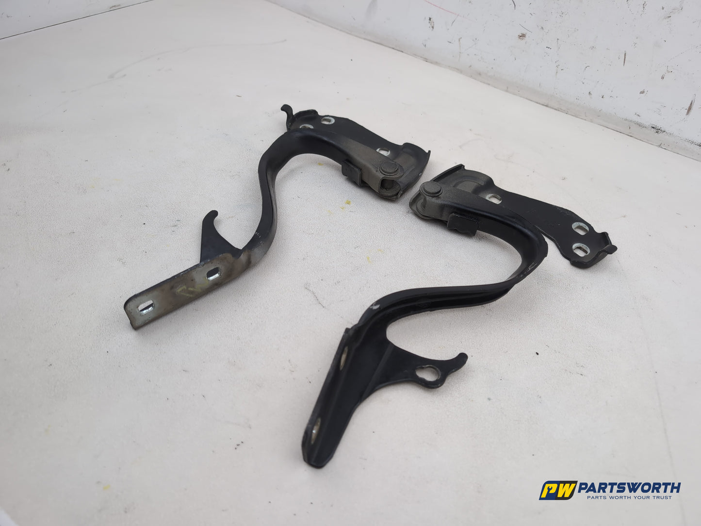Fiat 500 Pop Bonnet Hinges Pair 2007-2009 - photo 2