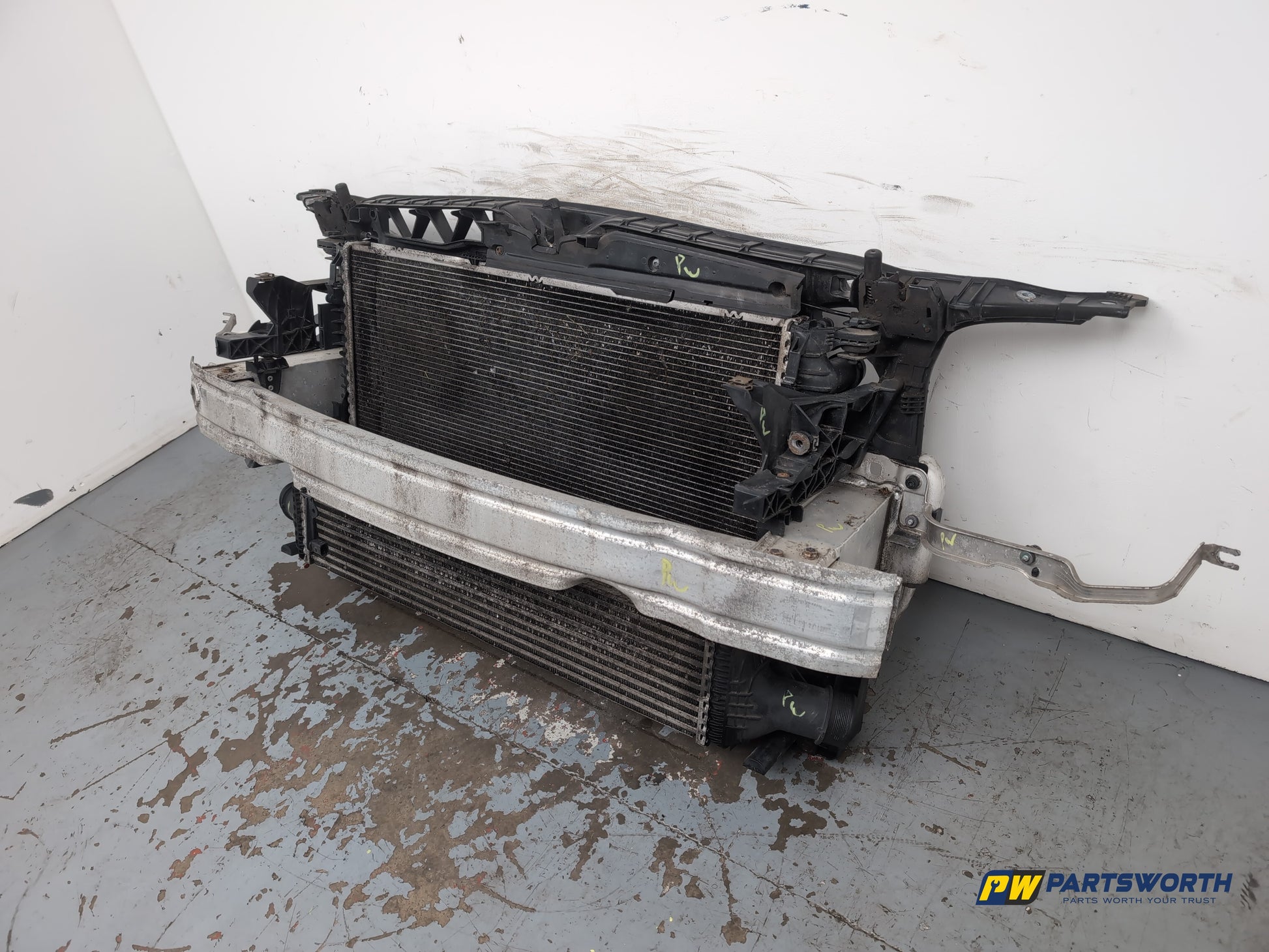 Audi A6 Se Tdi Quattro Auto Radiator Slam Panel Crash Bar Kit 2011-2014 - photo 7
