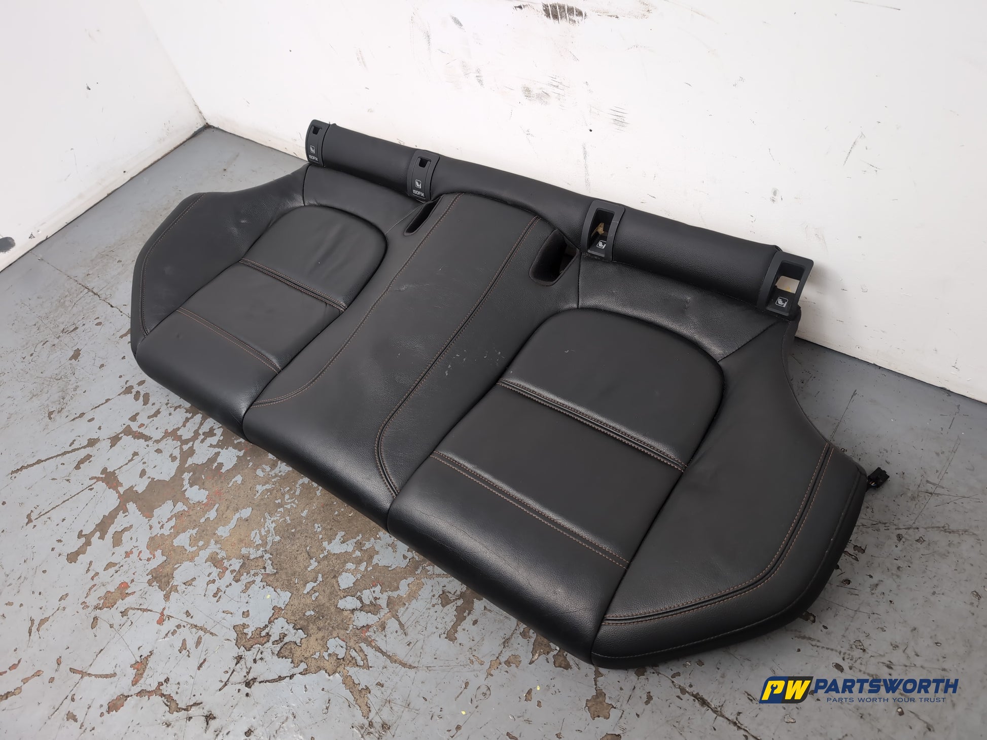 Jaguar Xe Prestige D Auto Leather Bench Seat Rear 2015-2018 - photo 2