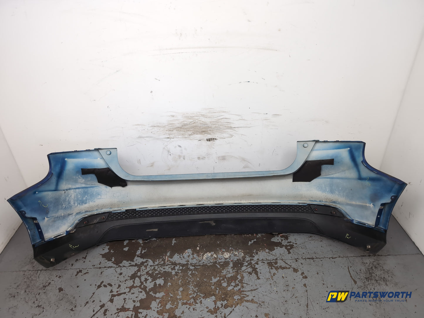 Ford Focus Zetec Turbo Rear Bumper Deep Impact Blue Dcwewha 2014-2018 - photo 8