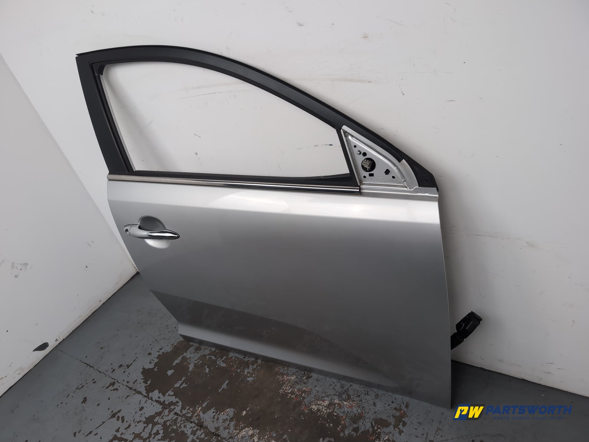 Kia Sportage 3 Sat Nav Crdi Door Front Rh Driver Side Silver 9s 2010-2015 - photo 2