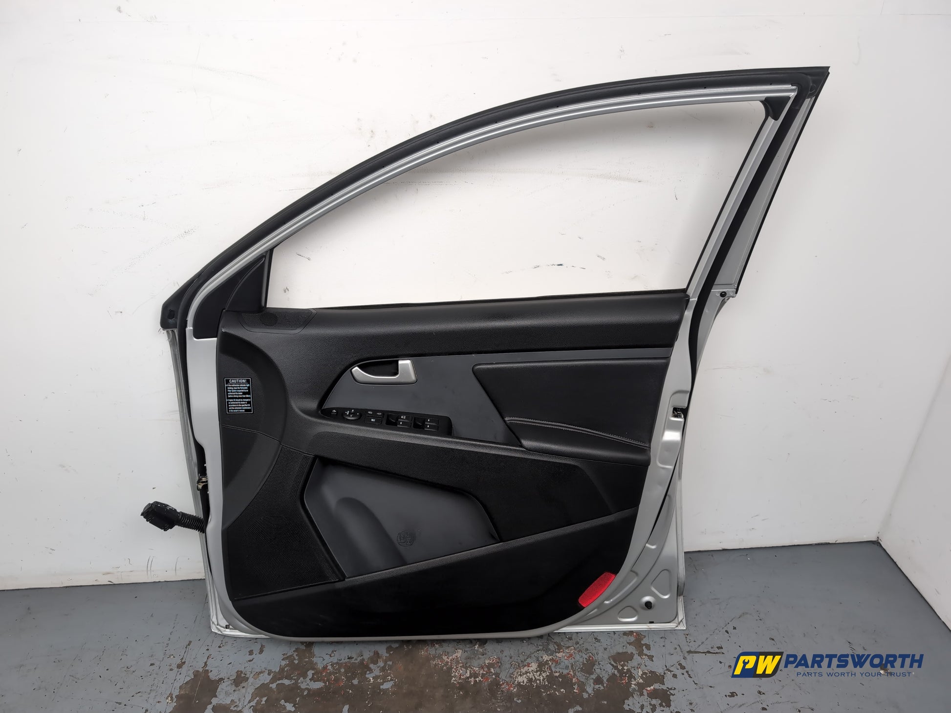Kia Sportage 3 Sat Nav Crdi Door Front Rh Driver Side Silver 9s 2010-2015 - photo 8