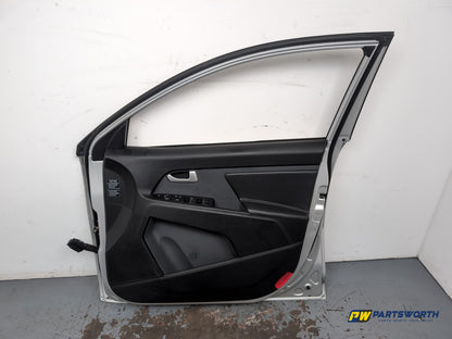 Kia Sportage 3 Sat Nav Crdi Door Front Rh Driver Side Silver 9s 2010-2015 - photo 8