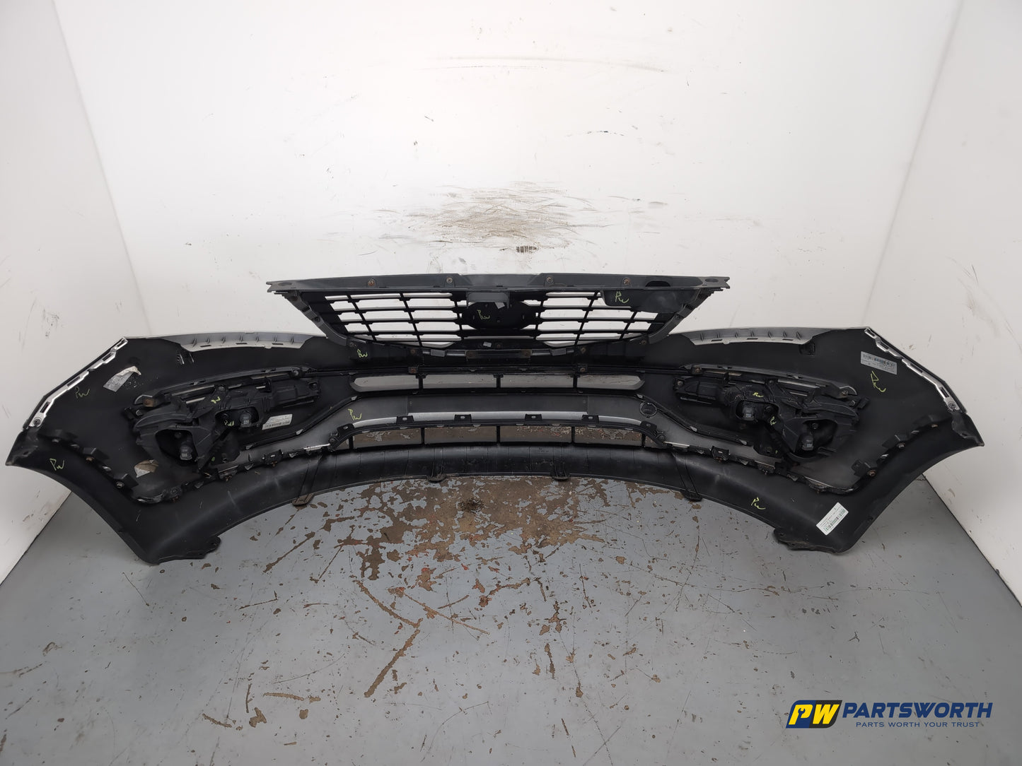 Kia Sportage 3 Sat Nav Crdi Front Bumper Silver 9s 2010-2013 - photo 8