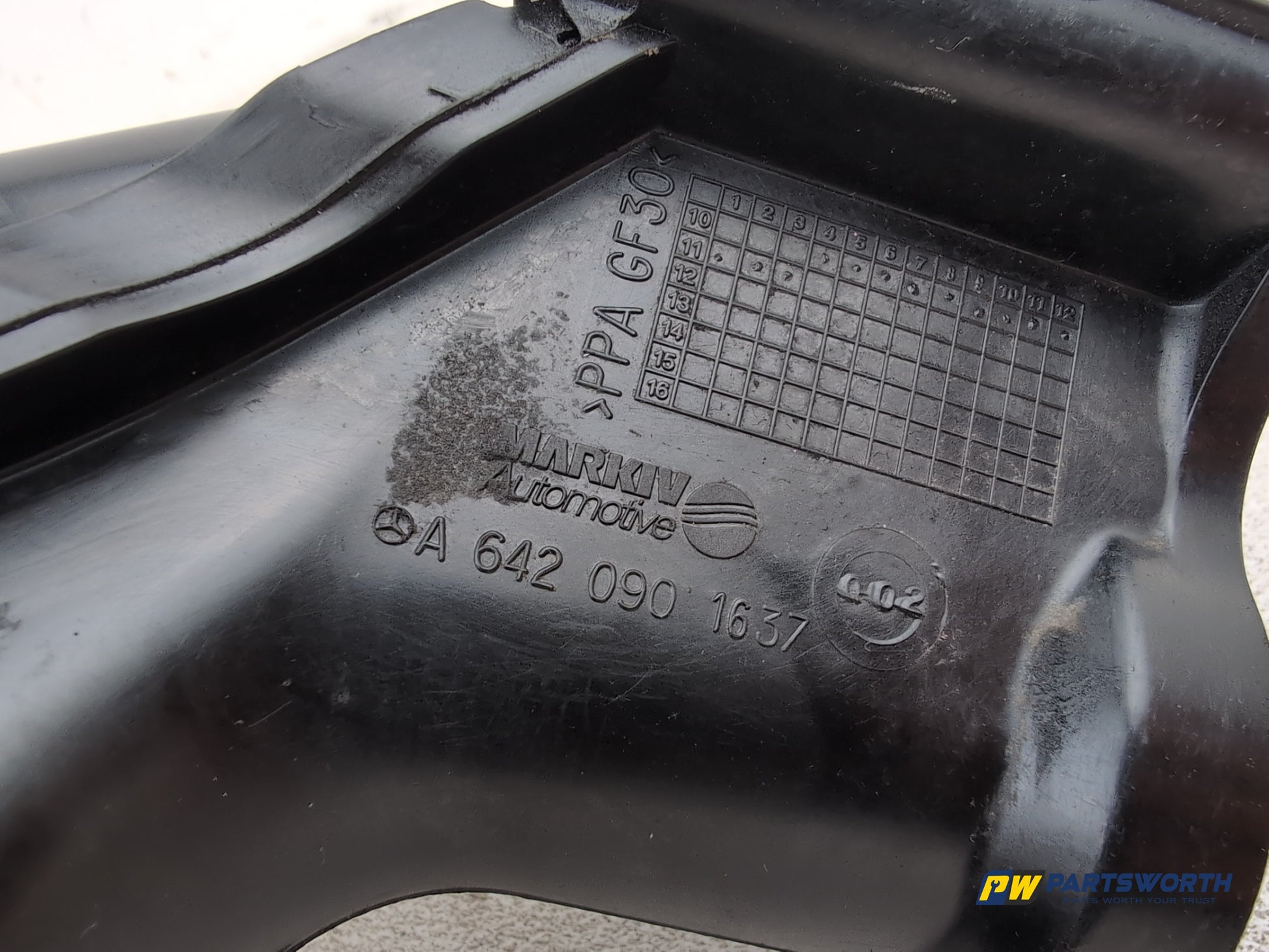 Mercedes-Benz Ml300 Sport Cdi Intake Pipe Engine Exhaust Cooler Hose A6420901637 - photo 8