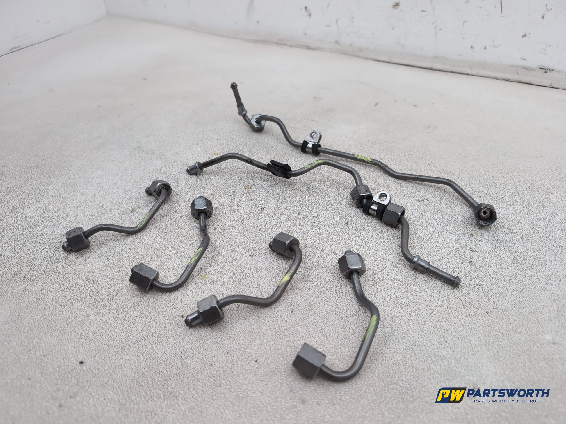 Mercedes-Benz Ml300 Sport Cdi Blue-Cy A Fuel Injector Rail Pipes Set 2009-2011 - photo 2
