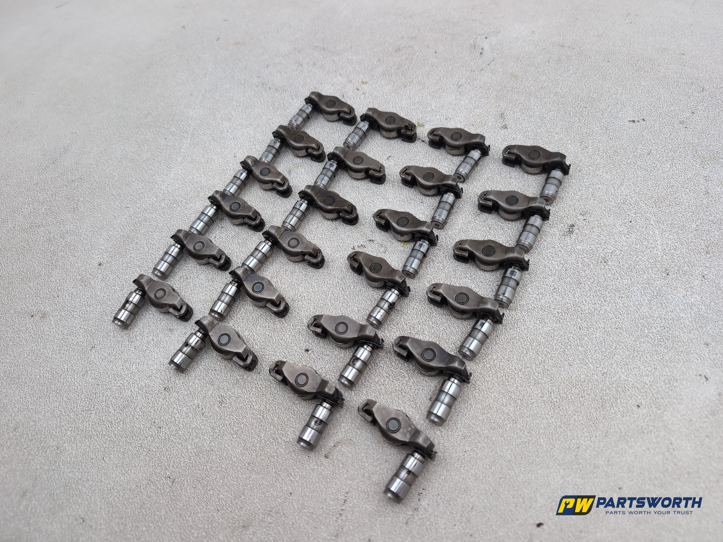 Mercedes-Benz Ml300 Sport Cdi Blue-Cy Camshaft Roller Rocker Arm Set Of 24 - photo 2