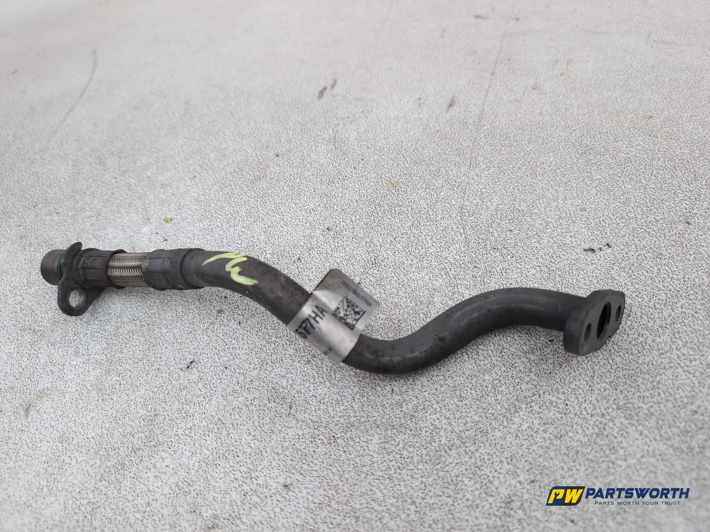 Ford Focus Zetec Turbo Turbo Oil Return Pipe Cm5g6k677ha 2011-2018 - photo 2